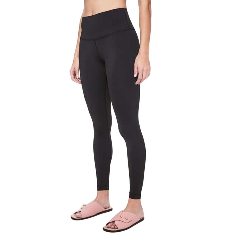 Lululemon Wunder Under High-Rise Tight Luon Pocket Wicking Performance Black 6